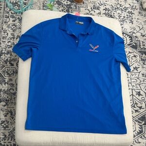 Men's Blue Polo Callaway Shirt